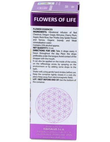 Flower Of Life Temor 15Ml. de Equisalud