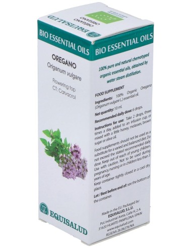 Bio Essential Oils Oregano Ac. Esencial 10Ml. de Equisalud