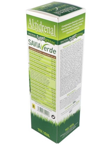 Aktidrenal Savia Verde 500Ml. Lineabel de Tongil