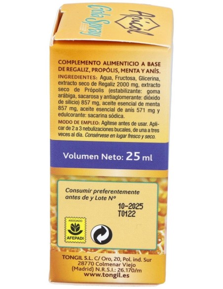Apicol Gola Spray 25Ml de Tongil