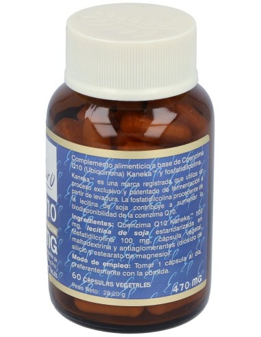 Co-Q10 Kaneka 100Mg. 60Cap. Estado Puro de Tongil