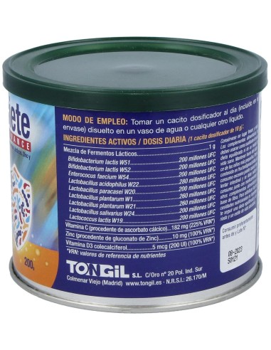 Bifisiete Defensas 200Gr. de Tongil