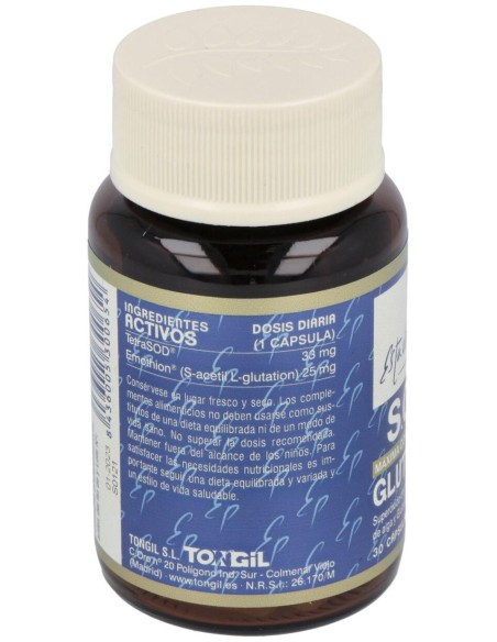 Sod Glutation 30Cap. Estado Puro de Tongil