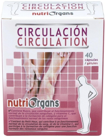 Nutriorgans Circulacion 40Comp de Tongil
