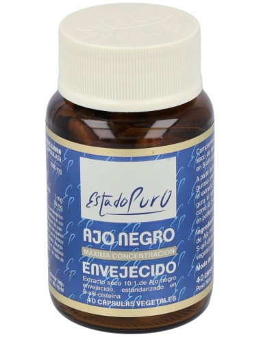 Ajo Negro Envejecido 40Cap. Estado Puro de Tongil