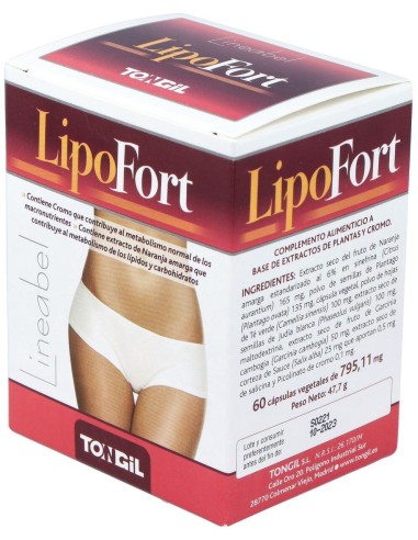Lipofort (Quemafort) 60Cap. Lineabel de Tongil