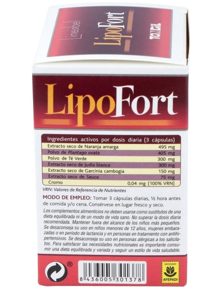 Lipofort (Quemafort) 60Cap. Lineabel de Tongil