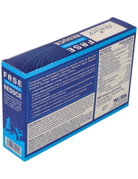 Fase Reduce En Forma 60Cap. Estado Puro de Tongil