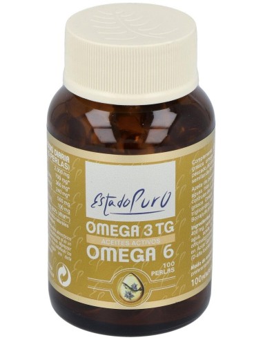 Omega 3 Tg Omega 6 Aceites Activos 100Perlas de Tongil