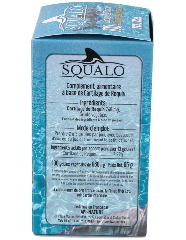 Squalo Cartilago De Tiburon Puro 750Mg. 100Cap. de Tongil