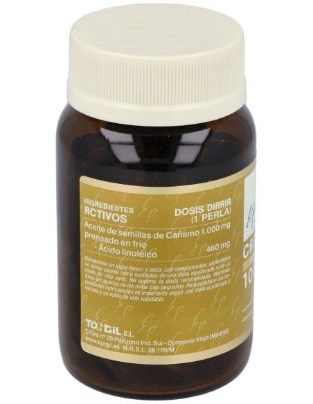 Cannabis Aceites Activos 60Perlas de Tongil