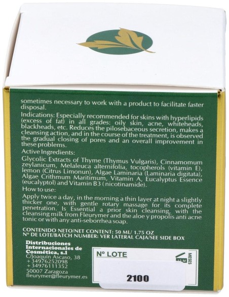 Crema Acné-Seborrea  de Fleurymer