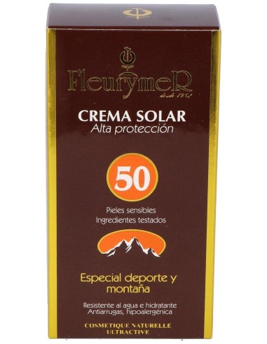 Crema Solar Facial Spf-50 Montaña 80Ml. de Fleurymer