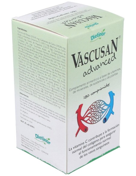 Vascusan Advanced 180Cap. de Dietinor (Vascusan)