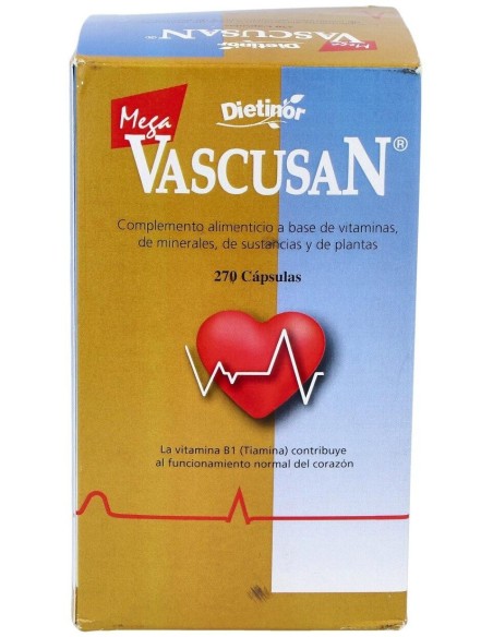 Mega Vascusan 270Capsulas de Dietinor (Vascusan)