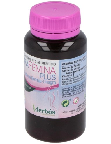 Borafemina Plus (Mensulan 30) 120Perlas de Derbos