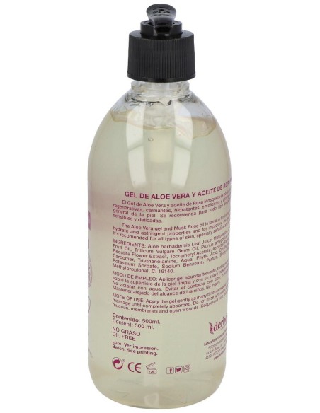 Gel Aloe Vera Y Rosa Mosqueta 500Ml. de Derbos