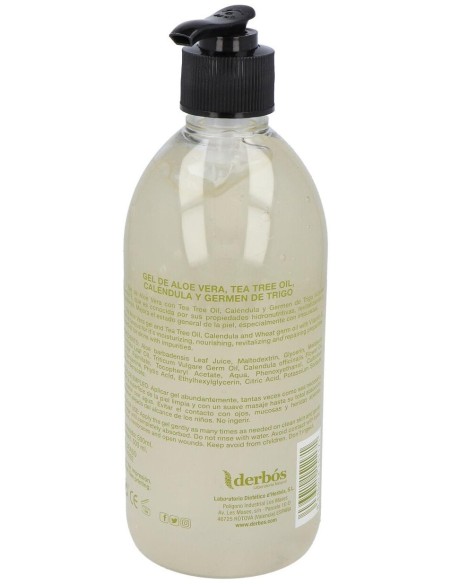Gel Aloe Vera Y Arbol Del Te 500Ml. de Derbos
