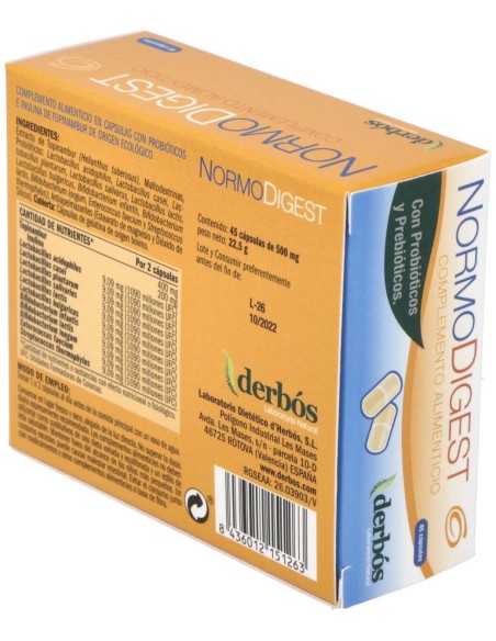Normodigest 45Cap. de Derbos