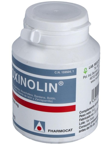 Toxinolin 90 Cap. de Fharmocat