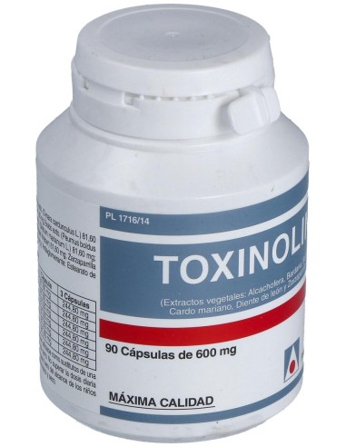 Toxinolin 90 Cap. de Fharmocat
