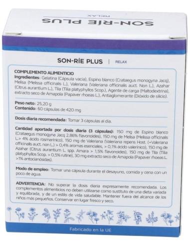 Son-Rie Plus 60Cap. de Mahen