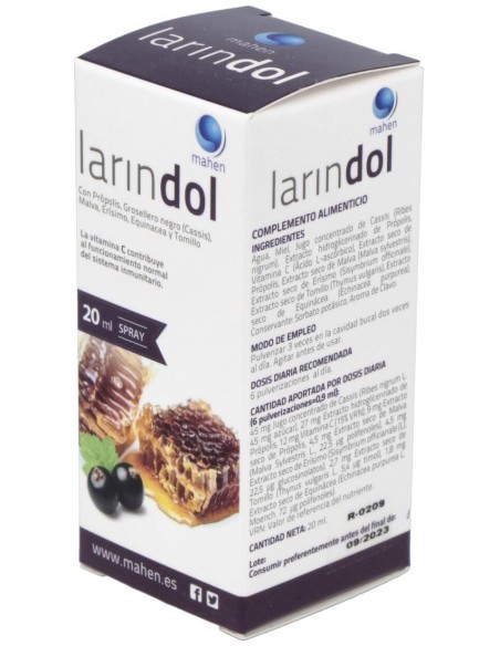 Larindol Spray 20Ml. de Mahen