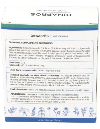 Dinapros 22 60Cap. de Dinadiet