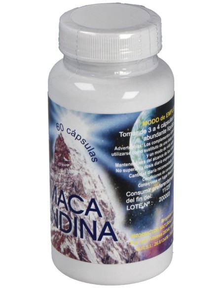 Maca Andina 60Cap. de El Valle
