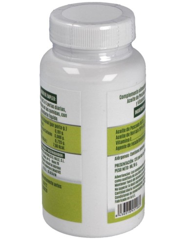Omega 3 Y Omega 6 (A.De Borraja Y Salmon)120Perlas de El Valle
