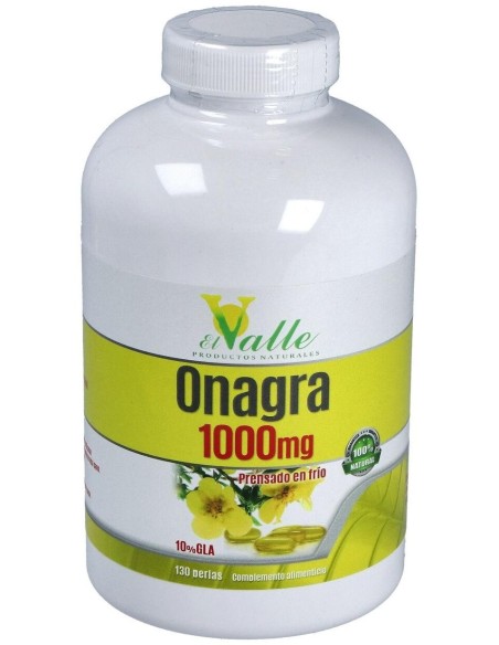 Aceite De Onagra 1000Mg. 130Perlas de El Valle