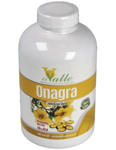 Aceite De Onagra 400  Perlas de Valle