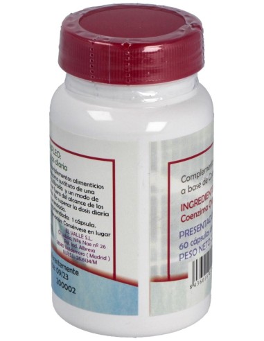 Coenzima Q10 100Mg. 60Cap. de El Valle