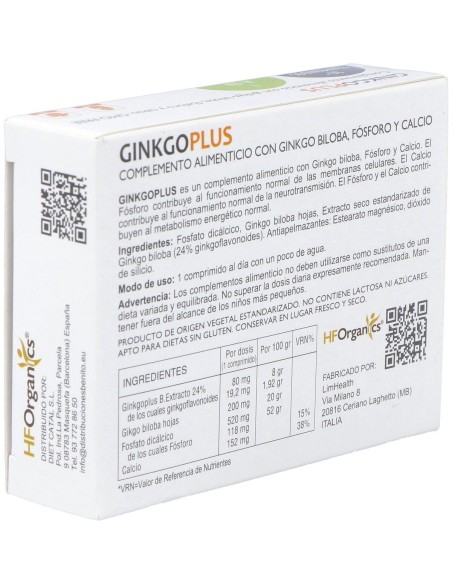 Ginkgoplus 30Comp. de Herbofarm