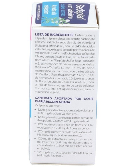 Sedaplan (Valeriana-Tranquilizante) 40Cap. de Natysal