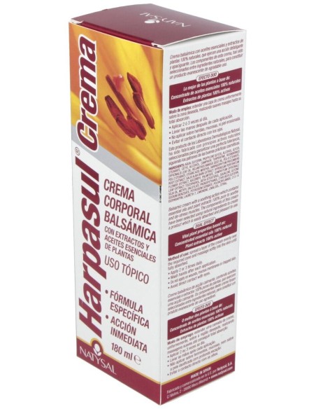 Harpasul Crema Corporal (Harpagofito Forte Crema) 180 ml. de Natysal