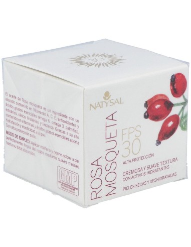 Crema Rosa Mosqueta   Fps 30   50 ml. de Natysal