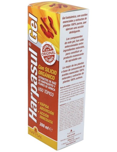 Harpasul Gel Con Silicio Órganico 200 ml. de Natysal