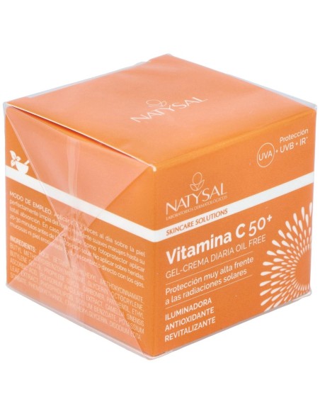 Vitamina C Fps50+ Crema Tarro 50Ml. de Natysal
