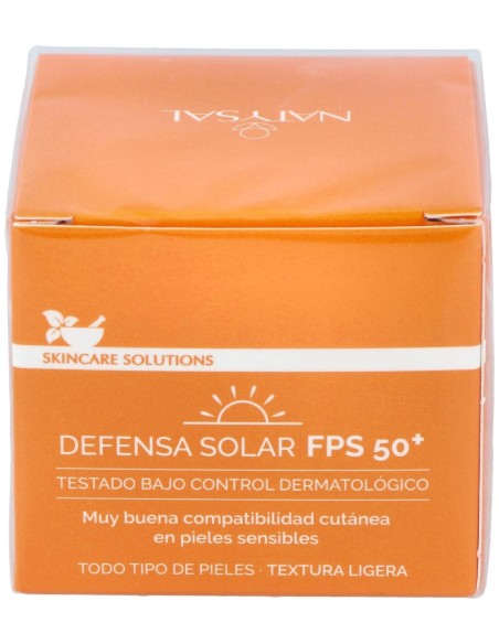 Crema Vitamina C  Fps50 + Tarro 50 ml. de Natysal