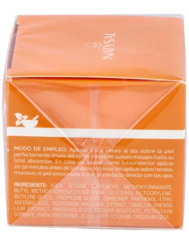 Vitamina C Fps50+ Crema Tarro 50Ml. de Natysal