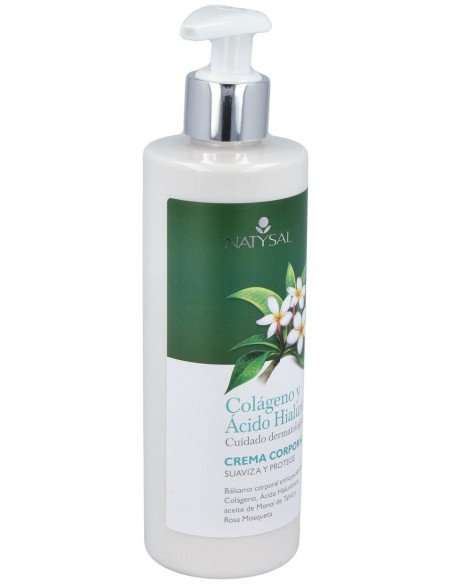 Colageno+Ac. Hialuronico Crema Corp. 300Ml. de Natysal