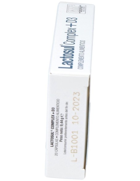 Lactosul Complex + D3 20 Cáps. de Natysal