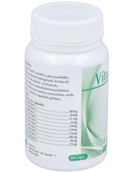 Vitamina B+ Complex 60 Per. de Espadiet