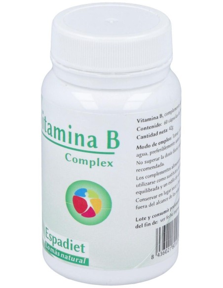 Vitamina B+ Complex 60 Per. de Espadiet