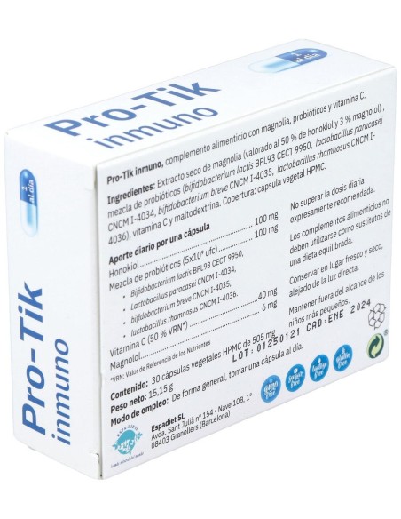 Pro-Tik Inmuno 30Cap. de Espadiet