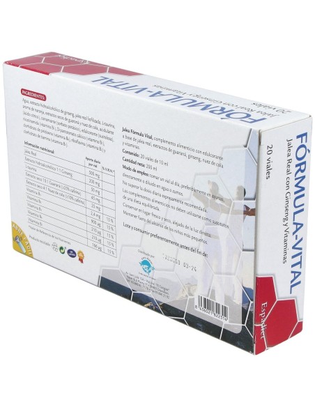 Jalea Fomula Vital 20 Vial. de Espadiet