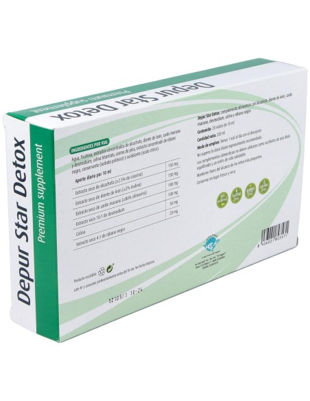 Depur Star Detox 20 Vial de Espadiet