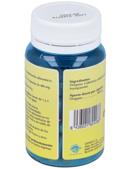 Oregano 50 Cáp. de Espadiet