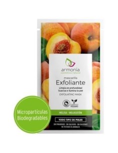 MAscarilla Exfoliante Melisa y Melocoton de Armonia